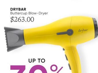 Chatters Salon Drybar buttercup blow-dryer offer