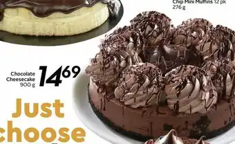 Safeway Chocolate cheesecake offer