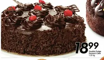 Safeway Double fudge dessert cake offer