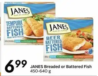 Safeway Janes breaded or battered fish offer