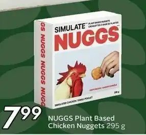 Safeway Nuggs plant based chicken nuggets offer