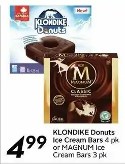 Safeway Klondike donuts ice cream bars offer