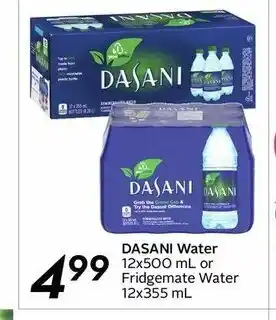 Safeway Dasani water offer