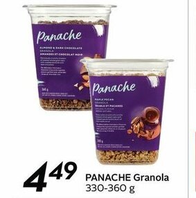 Safeway Panache granola offer
