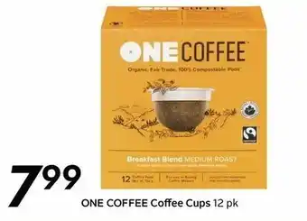 Safeway One coffee coffee cups offer
