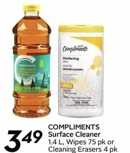 Safeway Compliments surface cleaner offer