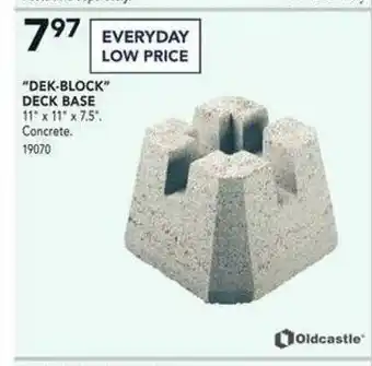 Lowe's Deck Base offer