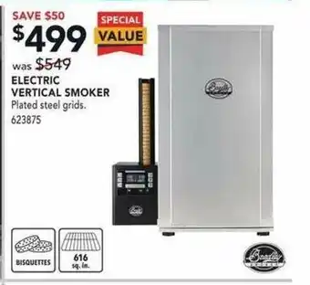 Lowe's Electric Vertical Smoker offer