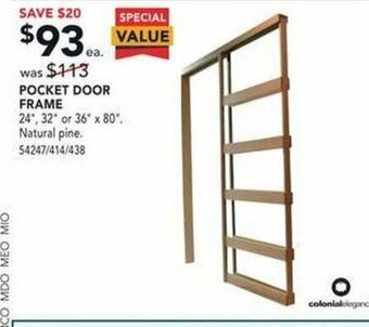 Lowe's Pocket Door Frame offer