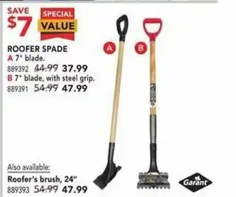 Lowe's Roofer Spade offer