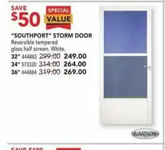 Lowe's Storm Door offer