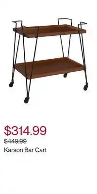 Karson bar cart