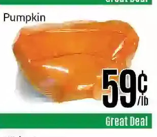 Nations Fresh Foods Pumpkin offer