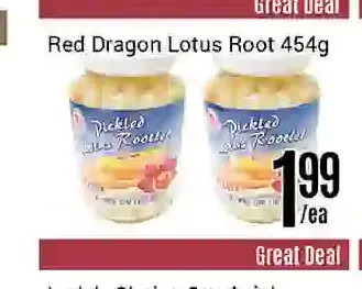 Nations Fresh Foods Red dragon lotus root offer