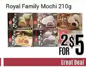 Nations Fresh Foods Royal family mochi offer