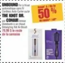 Pharmaprix Unbound , The Knot Dr. Conair offer