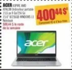 Pharmaprix Acer Aspire offer