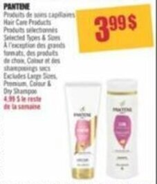 Pharmaprix Pantene offer