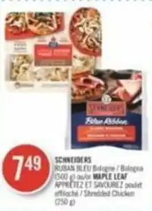 Pharmaprix Schneders / Maple Leaf offer