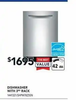 Lowe's Dishwasher With 3rd Rack offer