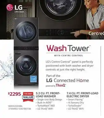 Lowe's 7.4 CU. FT. Front-Load Electric Dryer offer