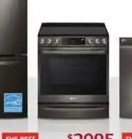 Lowe's LG 6.3 CU. FT. Instaview Slide-In Range With Air Sous-Vide offer