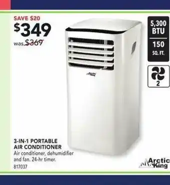 Lowe's 3-In-1 Portable Air Conditioner offer