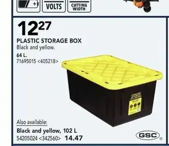 RONA Plastic Storage Box offer