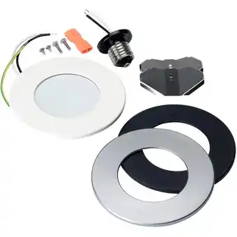 Home Hardware 4" slimled recessed light fixture offer
