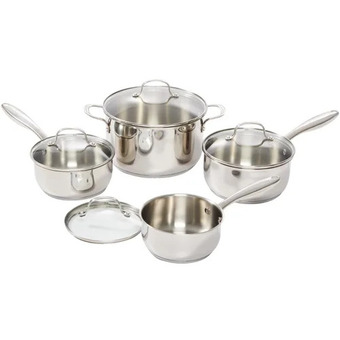 Home Hardware 8 pc. stainless steel cookware set offer