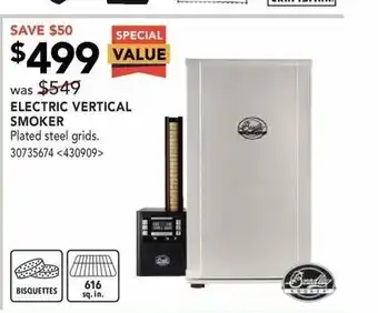 RONA Electric Vertical Smoker offer