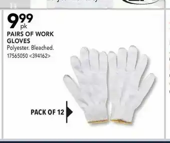 RONA Pairs Of Work Gloves offer
