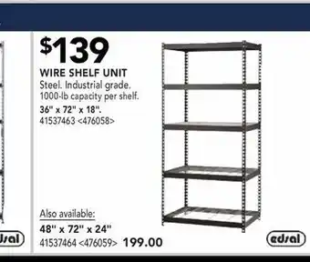 RONA Wire Shelf Unit offer