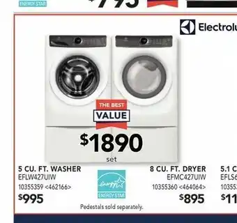 RONA 8 CU. FT. Dryer EFMC427UIW offer