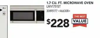 RONA 1.7 CU. FT. Microwave Oven LMV1751ST offer