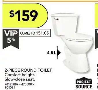 RONA 2-Piece Round Toilet offer