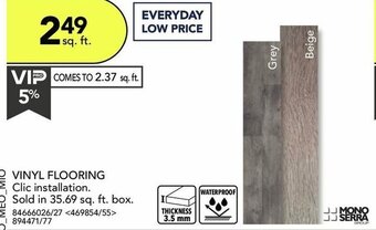 RONA Vinyl Flooring offer