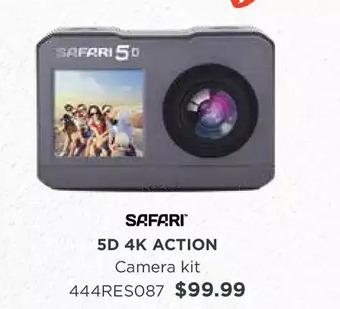 Henry's Safari 5d 4k action camera kit offer