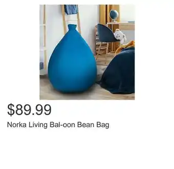 Costco Norka living bal-oon bean bag offer