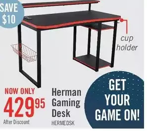 The Brick Herman gaming desk offer