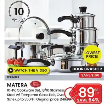 Stokes Matera 10-pc cookware set offer