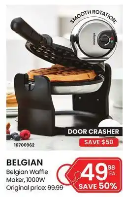 Stokes Belgian belgian waffle maker offer
