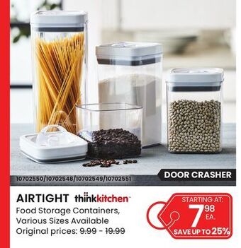 Stokes Airtight food storage containers offer