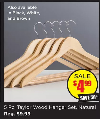 Kitchen Stuff Plus Taylor wood hanger set offer