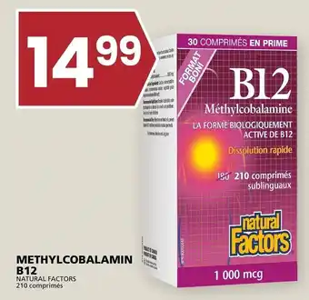 Rachelle-Bery Grocery Methylcobalamin B12 Natural Factors offer