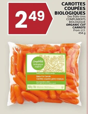 Rachelle-Bery Grocery Compliments Biologique - Organic Cut Carrots offer