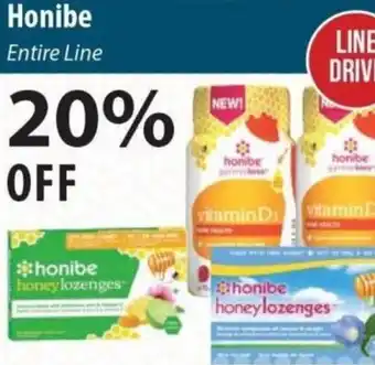 Healthy Planet Honibe Entire Line offer