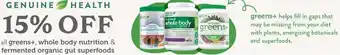 Healthy Planet Genuine Health offer
