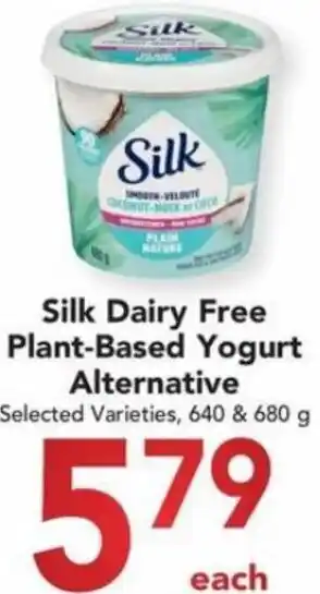 Buy-Low Foods Silk Dairy Free Plant-Based Yogurt Alternative 640 & 680 g offer