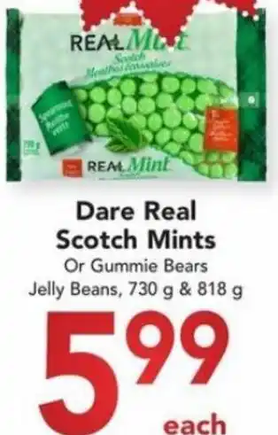 Buy-Low Foods Dare Real Scotch Mints or Gummie Bears Jelly Beans, 730 g & 818 g offer